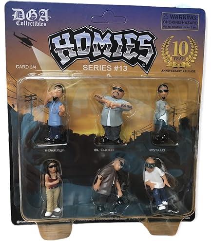 Amazon | HOMIES ホーミーズ BIG HEADZ フィギュア 4体セット